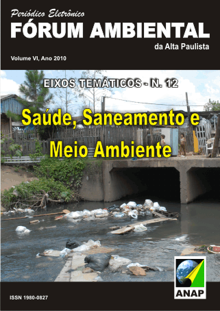 					View Vol. 6 No. 12 (2010): Saúde, Saneamento e Meio Ambiente
				