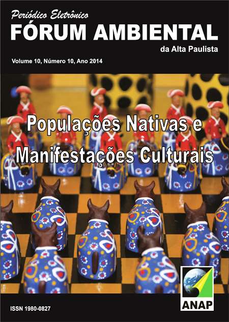 					View Vol. 10 No. 10 (2014): Populações Nativas e  Manifestações Culturais
				