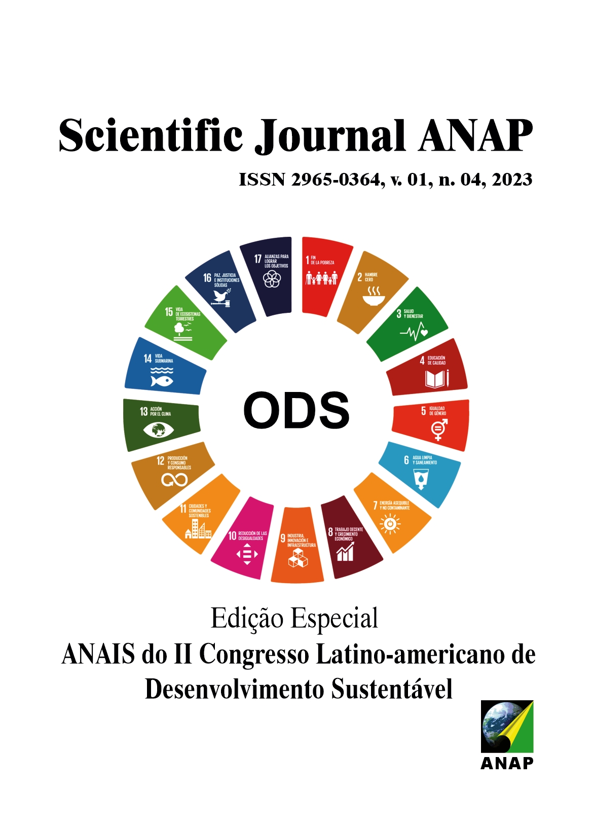 					Visualizar v. 1 n. 4 (2023): Edição Especial - Anais do II Congresso Latino-americano de Desenvolvimento Sustentável
				